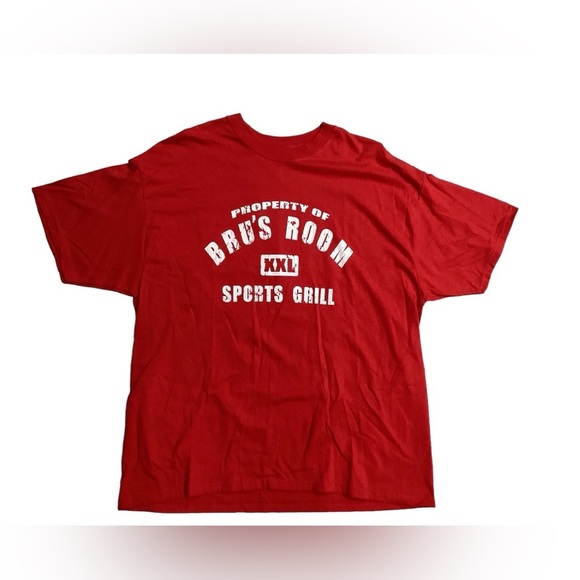 New England Patriots Mens T-Shirt XL Bru’s Room Sports Grill Red Vintage Haynes - Picture 6 of 8